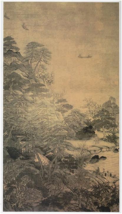 Las pinturas de montañas y ríos de Li Sixun eran inigualables y exquisitas tanto en su composición como en sus pinceladas. (imagen de: The Epoch Times)
