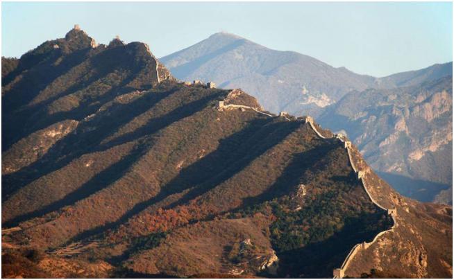 La Gran Muralla China es la estructura artificial más larga del planeta. (cortesía de: Yan Kaiming)