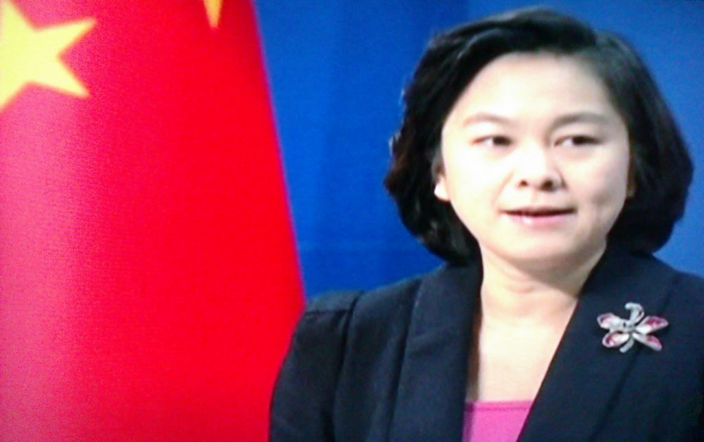 Portavoz del Ministerio de Asuntos Exteriores chino, Hua Chunying